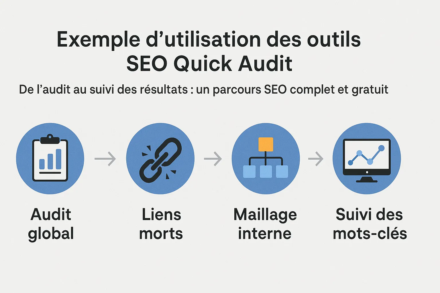 SEO Quick Audit : Découvrez notre dashboard SEO gratuit et tous les outils essentiels