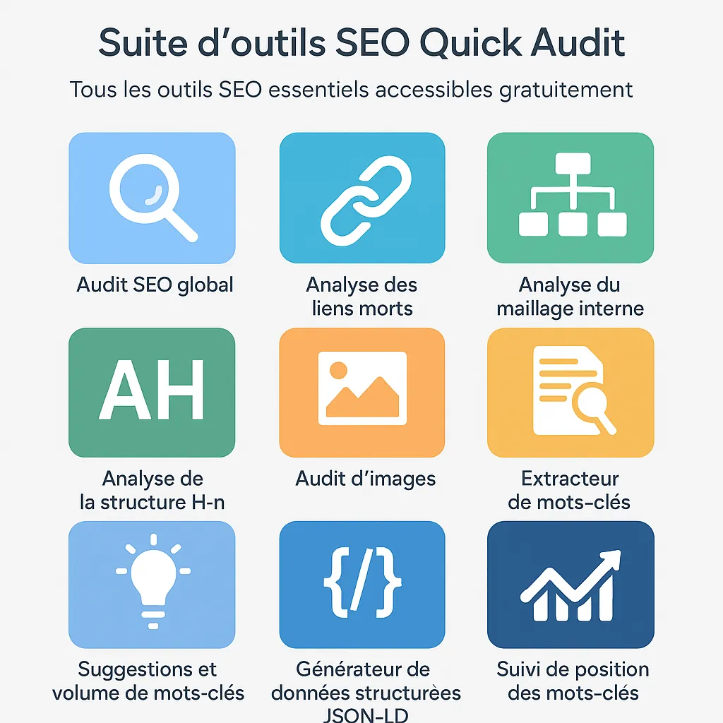 Boostez votre SEO avec nos outils gratuits et efficaces